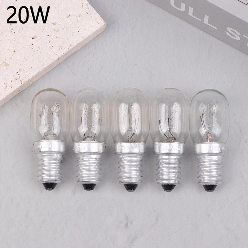 5 шт. E14 соляная лампа шаровая лампа 10/15/20/25 Вт 220 В-230 В лампы накаливания холодильник духовка лампочки сменные лампочки