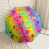 1PC Spiral Patterns Umbrella-8-Rib Reinforced Portable Folding Travel Suitable for All Seasons Outdoor Daily Use Is an Ideal Choice -F357