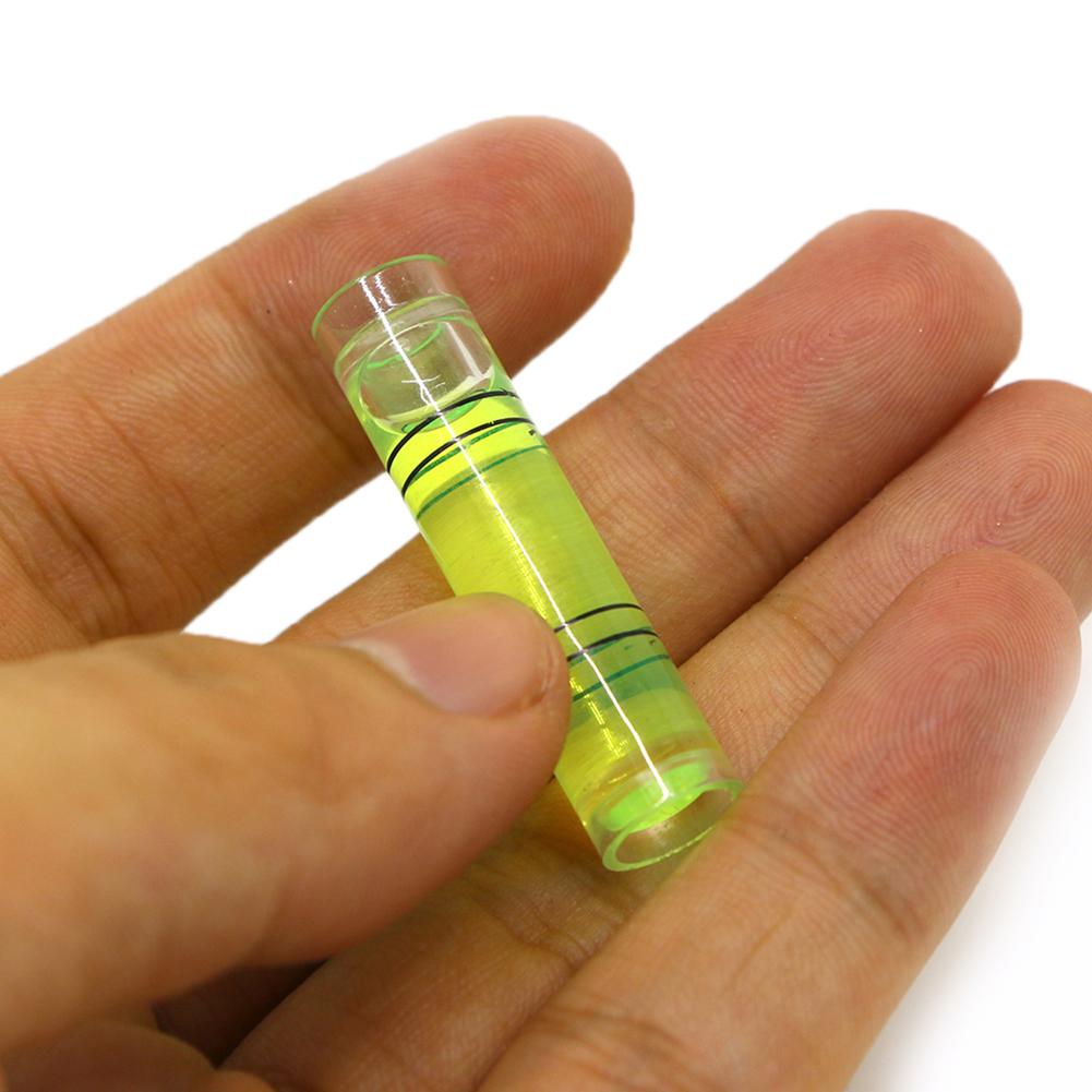 100 шт. Высокоточный пузырьковый трубчатый спиртовой уровень для профессионального измерительного инструмента 40 мм