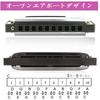 EVERJOYS Diatonic Harmonica 10 Holes Blues Harp Comes with Case, Polishing Cloth, and Instructions C Tone (pink)