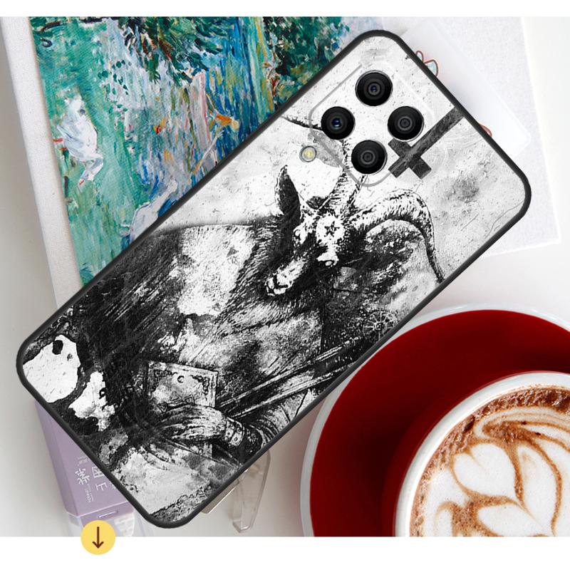Devil Satan Case For Samsung Galaxy M15 M21 M31 M55 M56 M36 M16 M06 M13 M33 M53 M12 M32 M52 M14 M34 M54