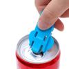 6pcs with Hole Beverage Drink Opener Plastic Plastic Drink Opener Reusable Can Opener  Cover Remover