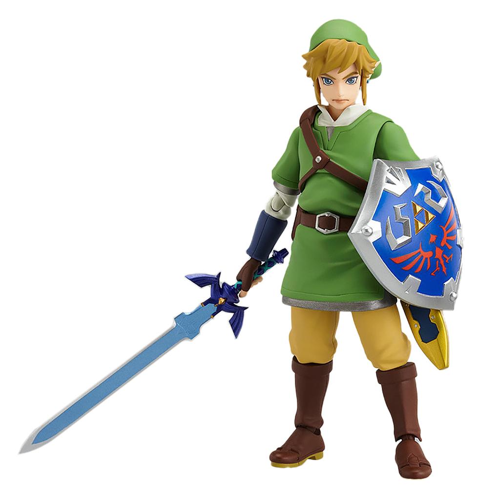 Figma The Legend of Zelda Skyward Sword Link ABS ПВХ окрашенная подвижная фигурка 4-я перепродажа Не масштабируется и не содержит фталатов