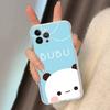 Милый Чехол для Телефона Bubu Dudu Для IPhone 11 13 16 12 17 14 15 Pro Max Plus Мягкая Прозрачная Задняя Крышка Coque