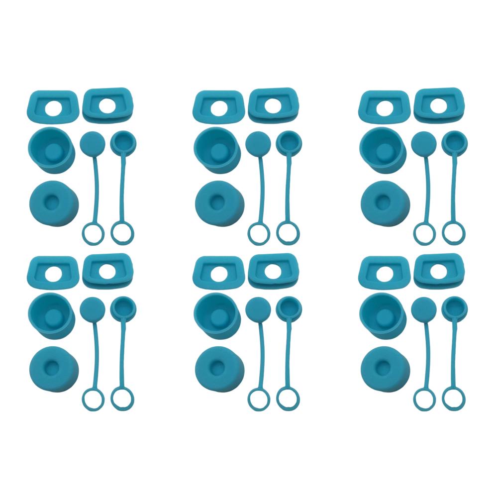 1-8Set Silicone Spill Proof Stopper for Stanley Cup 30oz/40oz 1.0 Tumbler Accessories Water Bottle Straw Cover Cap Spill Stopper