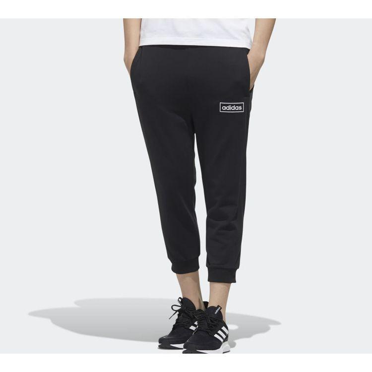 adidas Свободные повседневные брюки с завышенной талией, мужские брюки черного цвета FP7465