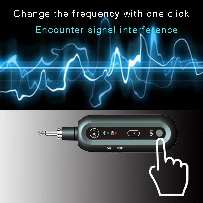 Wireless In Ear Monitor System IEM UHF Mono Transmitter Receiver Low Latency for Studio Band Live Performance