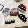 Korean Niche New Retro Jacquard Knitted Hat Women's Autumn and Winter Warm Ear Protection Woolen Cold Hat