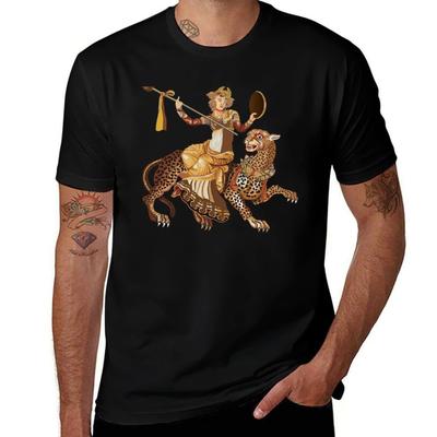 Dionysos Riding On A Panther Tshirt Plus Size Lightweight Top