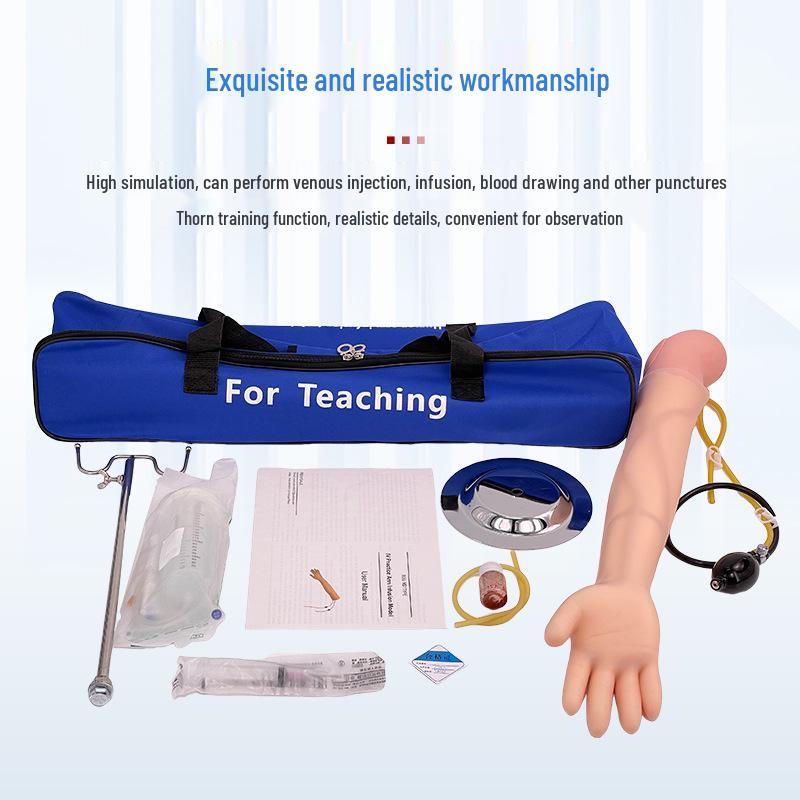 Multifunctional Venipuncture and Injection Training Arm