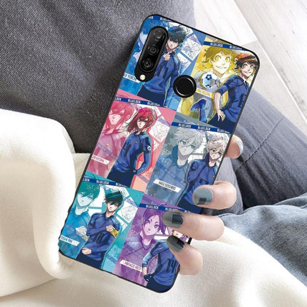 Чехол для телефона с синим замком в стиле аниме для Huawei Honor 10 lite 9 20 7A pro 9X pro 30 pro 50 pro 60 pro 70 pro plus