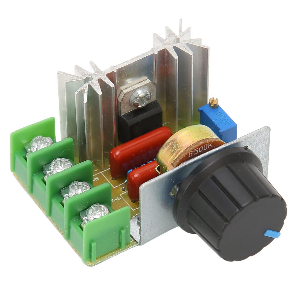 Модуль регулятора напряжения, контроллер, регулируемая плата управления 220 В 2000 Вт для скорости освещения