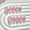 Высококачественный маникюр «кошачий глаз» ручной работы - Полностью ручная работа, расписанные и резные накладные ногти с отбеливающим эффектом
