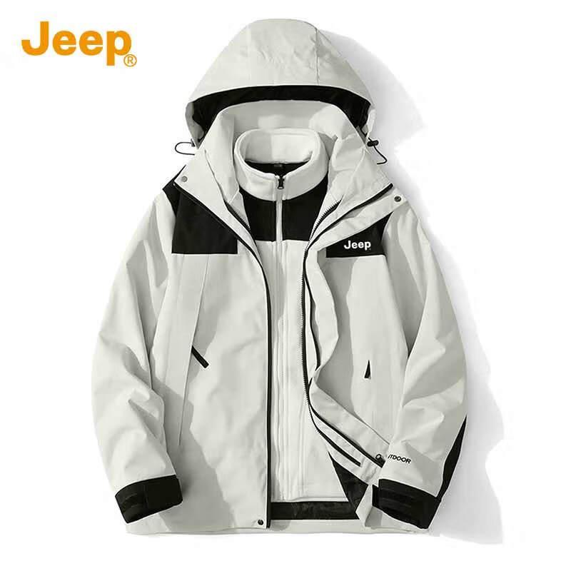 Jeep Мужская куртка 3-в-1 для альпинизма и активного отдыха