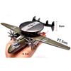 1/72 Scale Model Aircraft Military Eagle Eye for Early Warning Aircraft Model Diecast Alloy