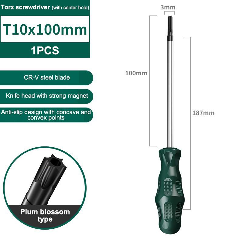 Магнитная отвертка Torx Ручные инструменты Безопасная отвертка Torx Защищенная от вскрытия Для ремонта электроники и DIY