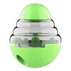 Интерактивная игрушка-кормушка для собак и кошек, для мелких животных, IQ-тренинг, улучшение для котят и щенков, медленно качающаяся, просыпающая корм, контейнер для еды