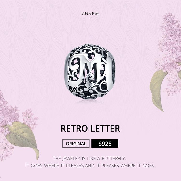 Шарм BAMOER из стерлингового серебра, для браслета