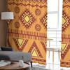 Ацтекский декоративный конверт для упаковки Тюлевые прозрачные шторы для гостиной, спальни, кухни, вуаль, органза