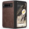 Чехол из ПУ-кожи для Google Pixel Fold 5G, просто в деловом стиле, жесткий ПК с ПУ, 2-в-1