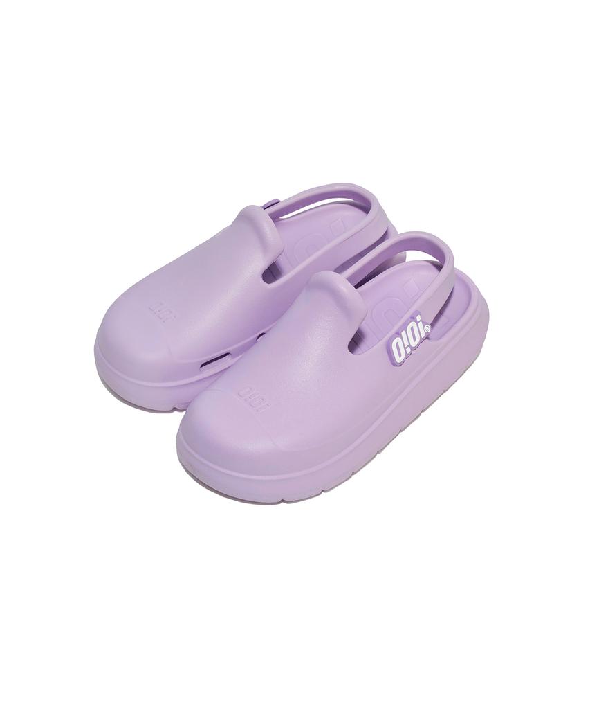 Oioi Collection Фирменные клоги_Светло-фиолетовые