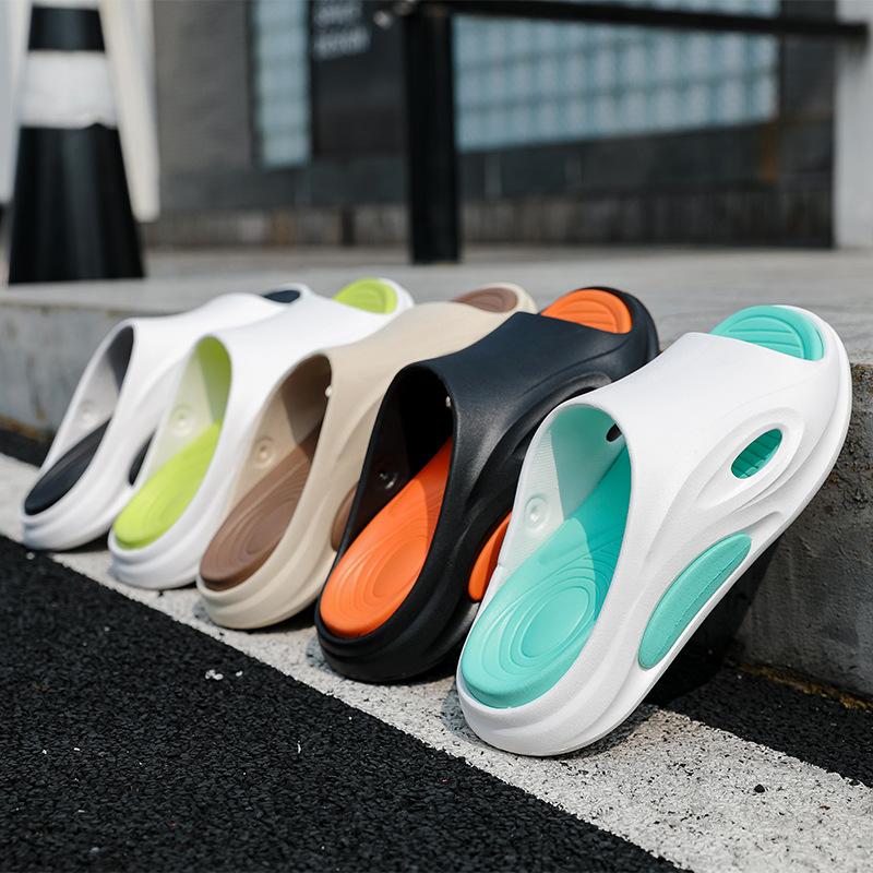 Summer EVA Massage Soft Sole Slippers for Outdoor Wear Summer Anti Slip  Odor Resistant Home  Outdoor Sports Slippers