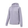 Li Ning Однотонный кардиган-толстовка с капюшоном на молнии, женская толстовка AWDW078-1