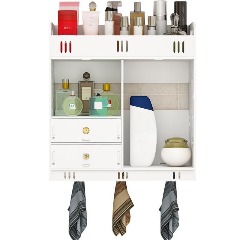 Стеллаж для хранения в ванной комнате, раковина для унитаза без перфорации, шкаф для хранения косметики, настенный стеллаж для хранения в ванной комнате