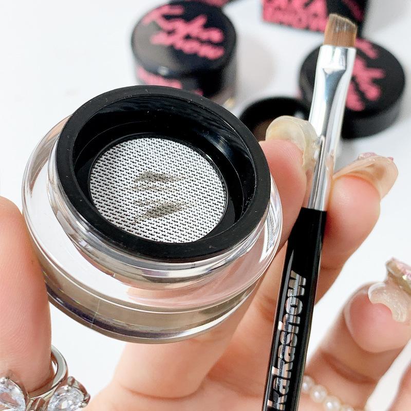 Крем для бровей Misty Cushion, натуральный размерный, с дикими бровями, водостойкая, долговечная, без пудры, кисть для бровей