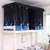 Dormitory Canopy Bed Curtains Blackout Upper Lower Bunk Mosquito Tent Student Bed Mosquito Net for Children Bedroom Home Decor