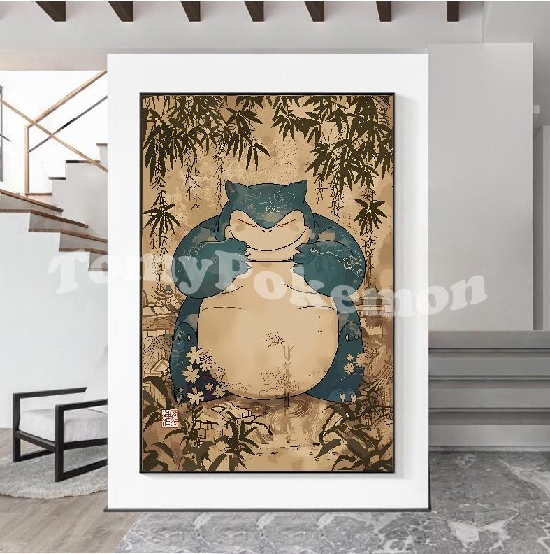 Print On Canvas Charizard Wall Art Home Modern Living Room Friends Gift Decoration Paintings Decorative Aesthetic Poster
