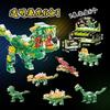 Small Particles Domestic Building Block Transparent Marine Life Toy Compatible Lego Puzzle Assembly Children'S Gift