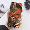 Чехол для телефона Самурайский Призрак Ханья Укиё-Э Маска Для Samsung S24 FE S25 Ultra A03 A04 A05 A06 A12 A13 A16 A26 A35 A36 A56 A55 Чехол