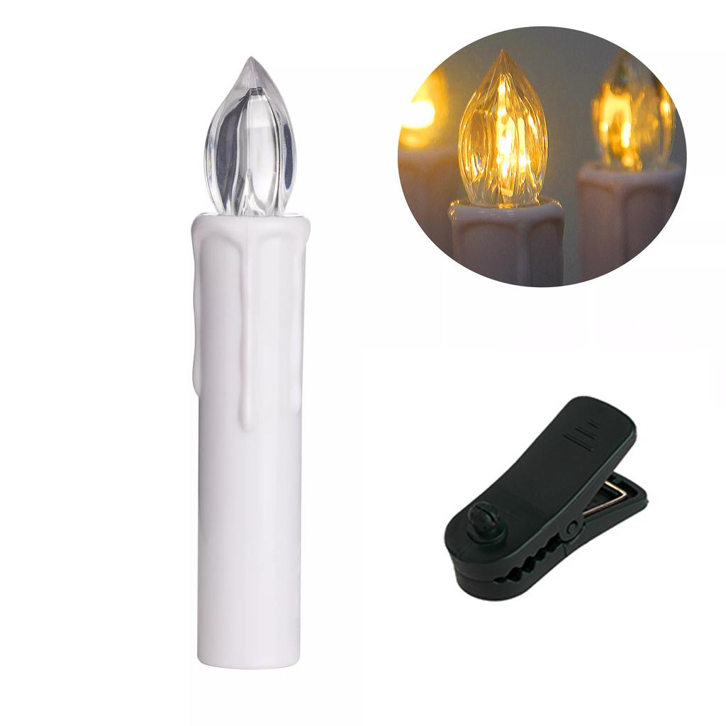 12pcs Remote Control LED Candles Wireless  Christmas Candles LED Flickering Flame