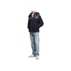 Polo Ralph Lauren FW23 Hooded Solid Color Zippered Fitted Long Sleeve Down Jacket Men Jackets Navy-Blue 710922806-001