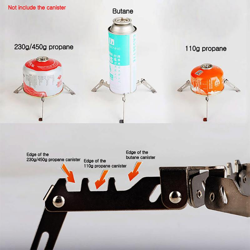 Универсальная подставка для газового баллона, складной металлический резервуар для плиты, держатель, кронштейн для штатива для улицы