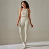 Women's 2-Piece Yoga Set High Waist Leggings & Sleeveless Top