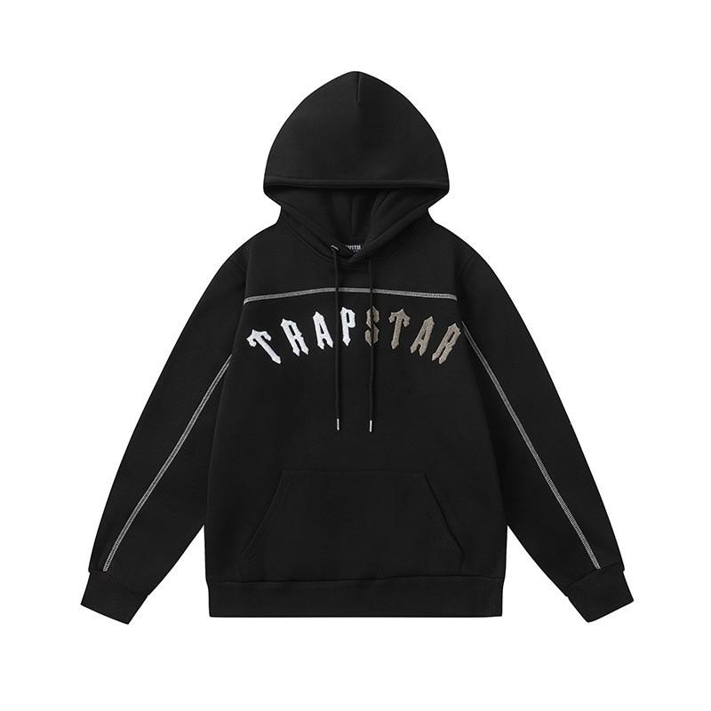 Unisex Streetwear Hooded Sweatshirt Jogger Set Cotton Fleece Lined Winter Outfit Teens
