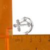 Alloy Anchor Sign Smooth Metal Charms 23*21MM Vintage Silver Anchor   For Jewelry Making Accessory