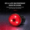 LED Bike Rear Light Waterproof Portable Safety Light Cycling Rear Tail Led Lamp Small Safety Light for Outdoor Cycling
