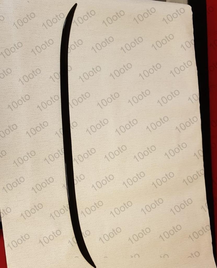 Рояльный черный Анатомический универсальный спойлер Эластичная планка багажника