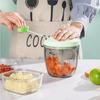 Ручная Чеснокорезка Ручная Мясорубка Измельчитель Для Овощей Лук Имбирь Чили Мясо Кухонный Комбайн Кухонный Гаджет Блендер