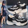 Girls Shoes Sneakers 2025 Spring and Autumn New Children Soft Soles Boys Running Breathable Casual Dad Middle Aged Adult