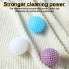 5 шт. Защитные шарики для стирки от спутывания Круглые Чисто белые Волшебные Чистящие Для Барабанной Стиральной Машины Для Удаления Грязи И Предотвращения Спутывания