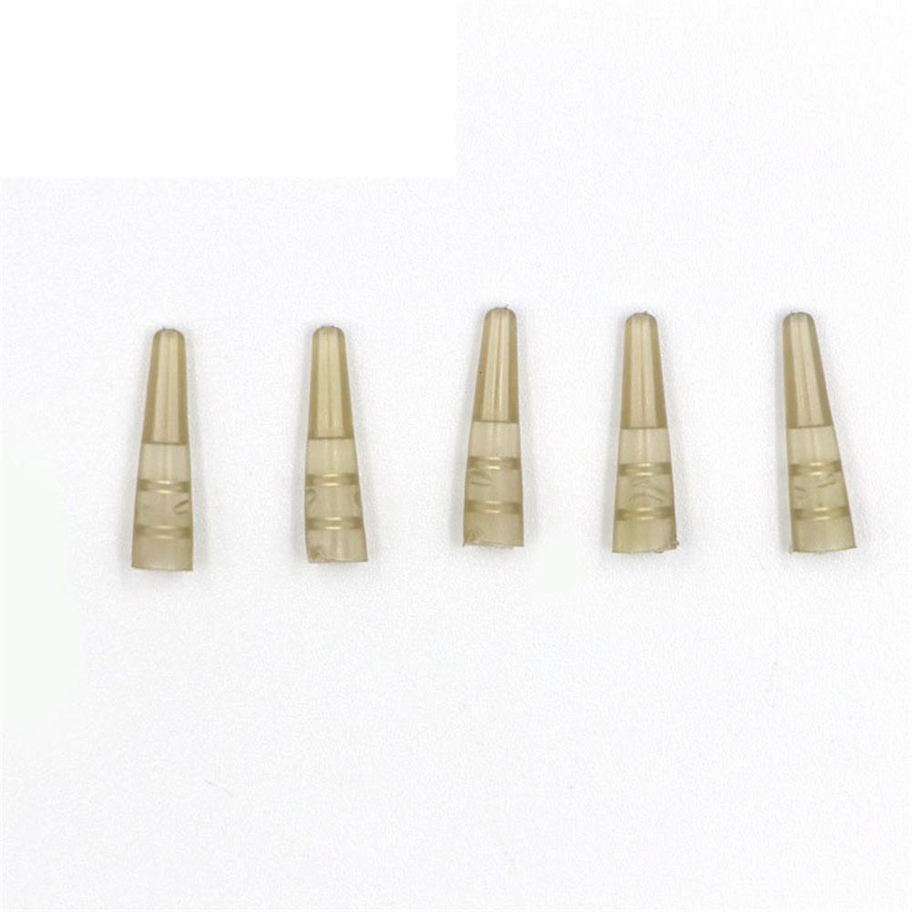 For Saftey Lead Clips Outdoor Fishing Carp Fishing Rig Sleeves Pipe Tube Brown Cones Tail Tubes