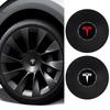 AAAIR1 4pcs 20 Inch Auto Styling For Tesla Model Y Car Wheel Center Hub Cap Badge Cover Tire Center Hubcaps Covers Decor Accessories
