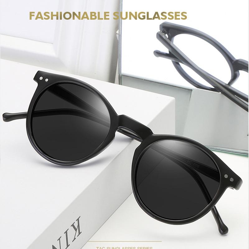 Поляризованные солнцезащитные очки классические солнцезащитные очки женские винтажные черные оправы очки оправа 8151