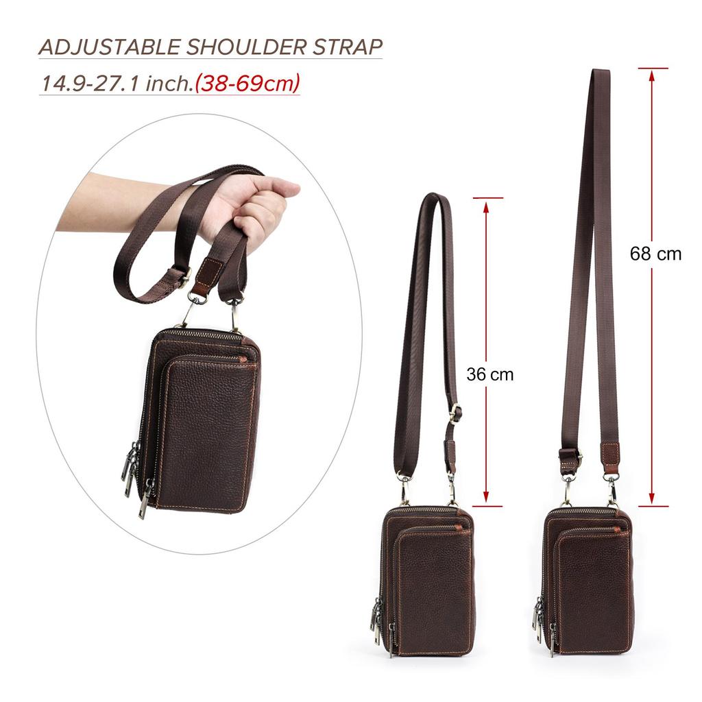 Мужская сумка через плечо из натуральной кожи, маленькая сумка для телефона, сумки на плечо для мужчин, винтажные мужские сумки-мессенджеры