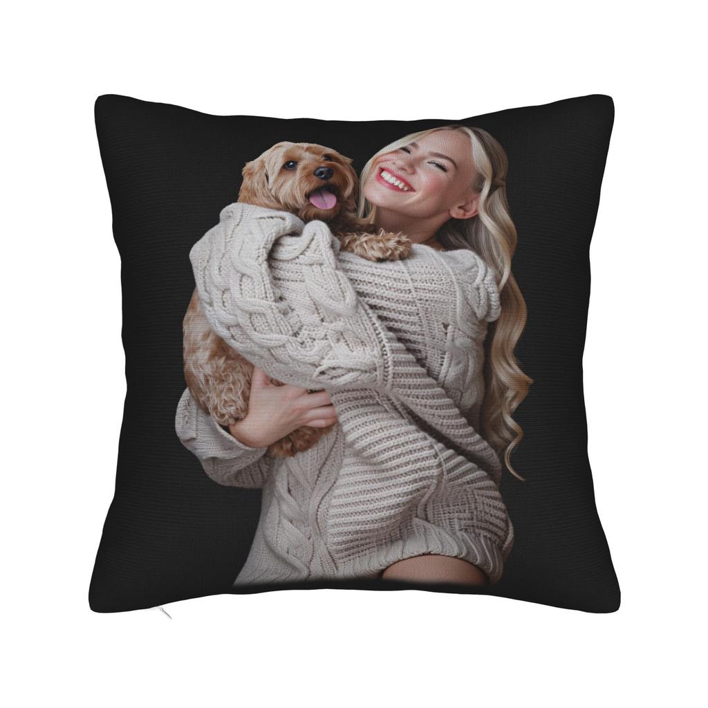 S-Freyas Skye Uk Singer Stars Align Concert Pillow Cover Design Cushion Cover Retro Trendy Pillow Case For Sofa Home Decor