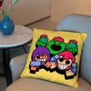 Горячая Игра B-BRAWLs Чехол для Подушки из Фильма 2-в-1 Двусторонний Плюшевый Чехол для Подушки | Автомобиль/Диван/Кровать | Идеальный Подарок